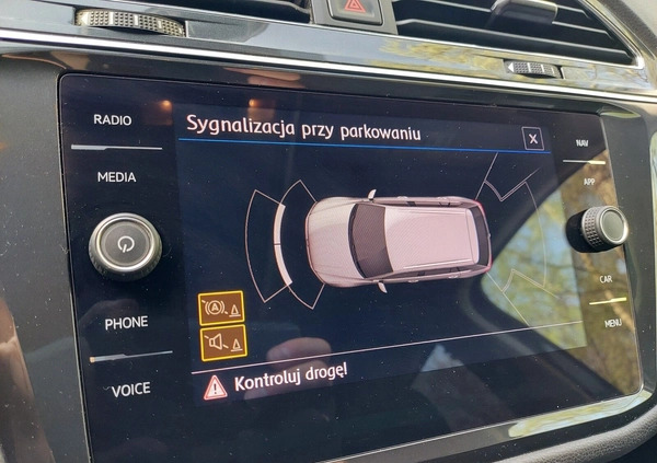 Volkswagen Tiguan Allspace cena 129900 przebieg: 110650, rok produkcji 2019 z Ogrodzieniec małe 631